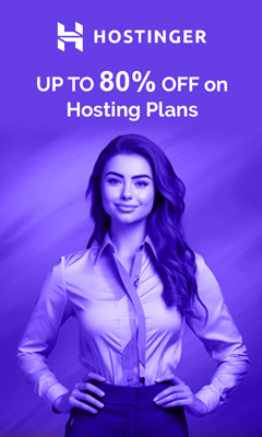 Hostinger Hosting Ad